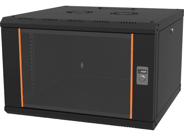Ager Veggskap 19" 7U 600x450x385mm