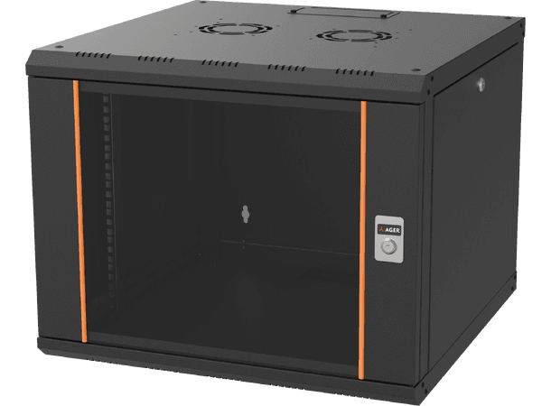 Ager Veggskap 19" 9U 600x600x474mm