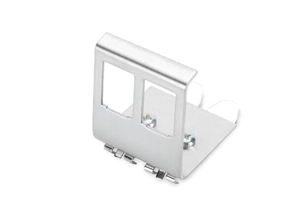  DIN-Rail Adapter for 2x Keystone Module