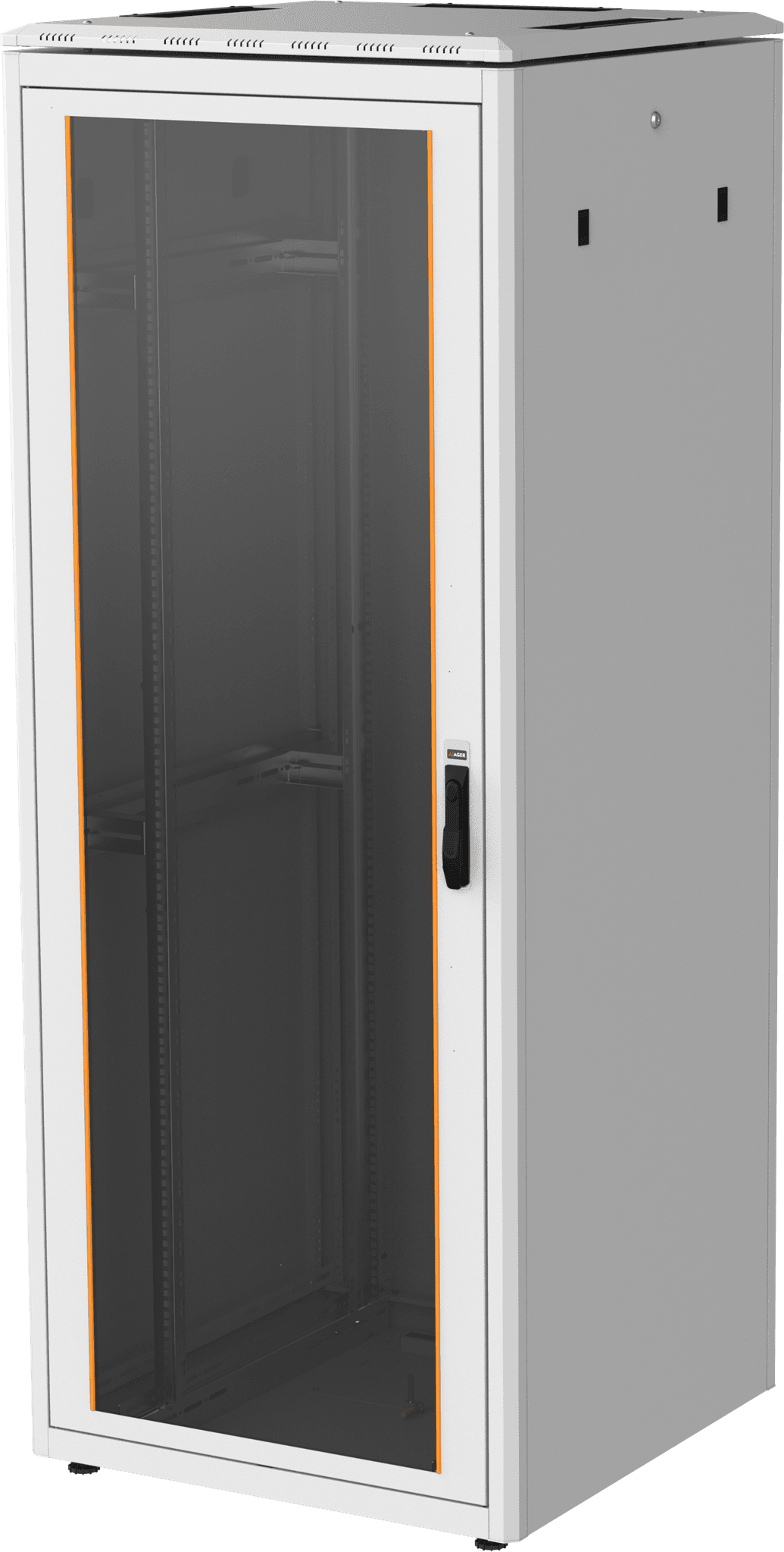Ager Gulvskap 19" 42U 800x800x2012mm